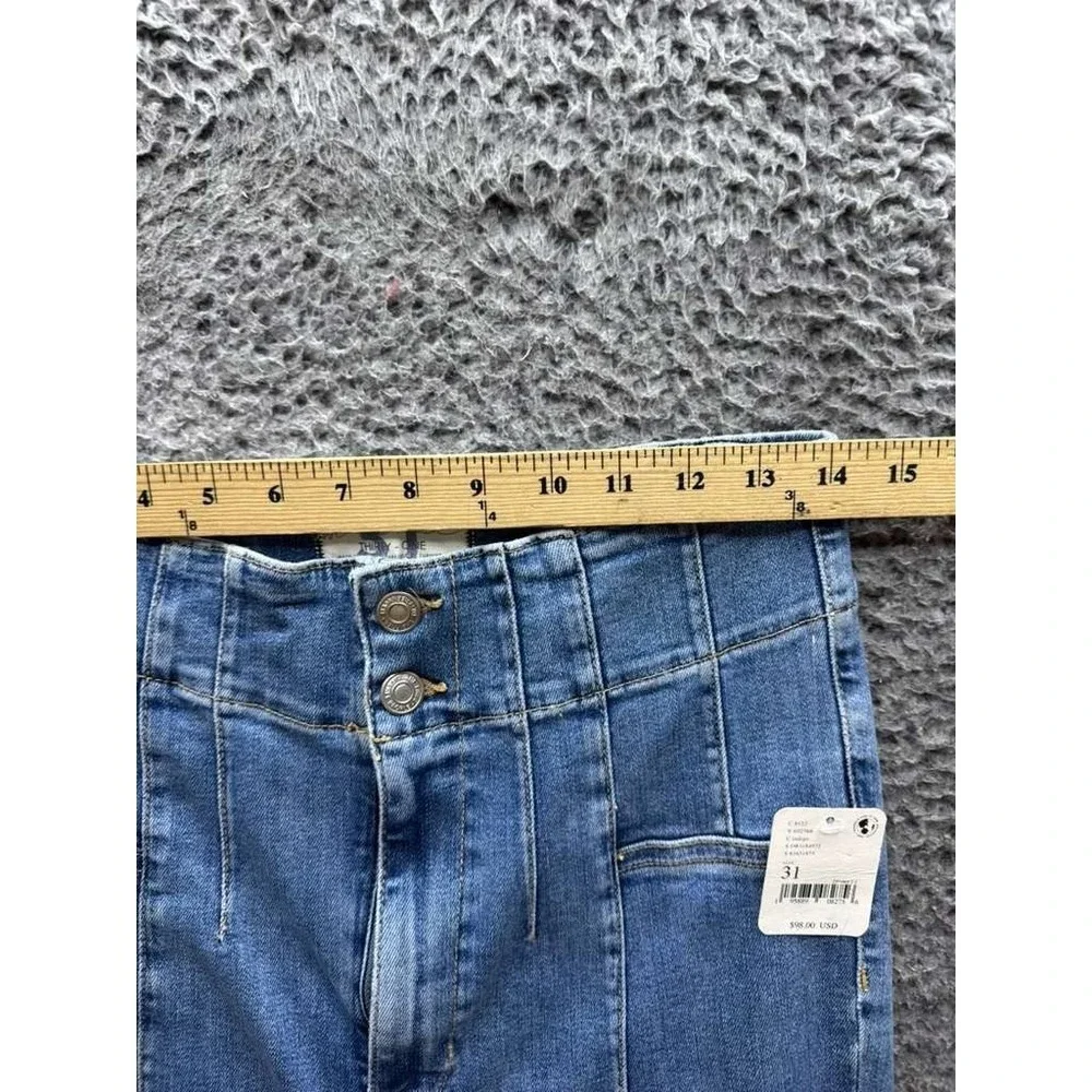 NWT Free People We The Free‎ Jayde Flare Denim Jeans Indigo Womens Size 31
